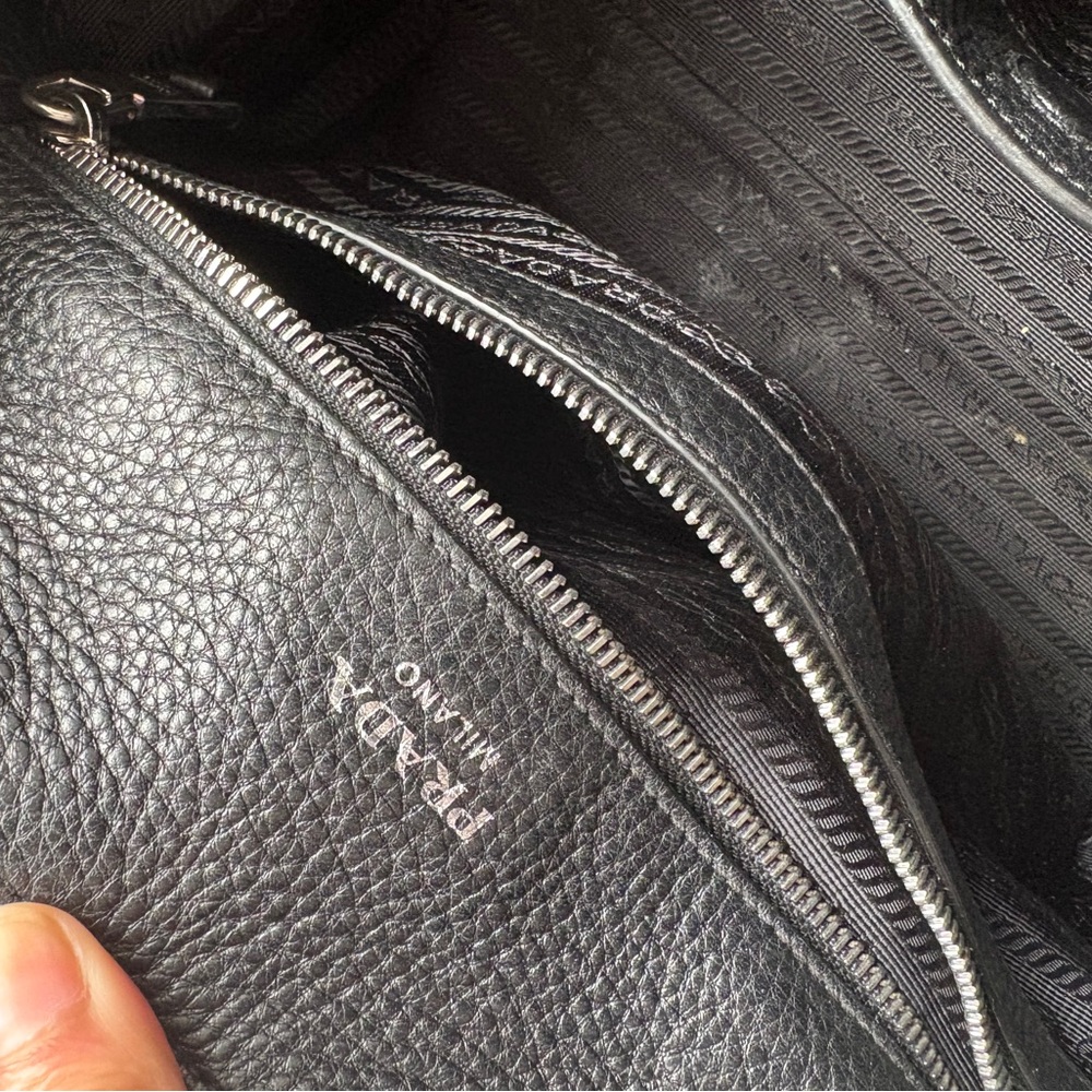 Prada Vitello Daino Leather Top Handle Bag - Picture 5 of 5